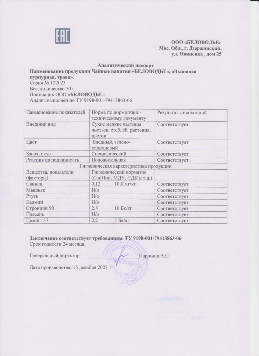 Паспорт №122023